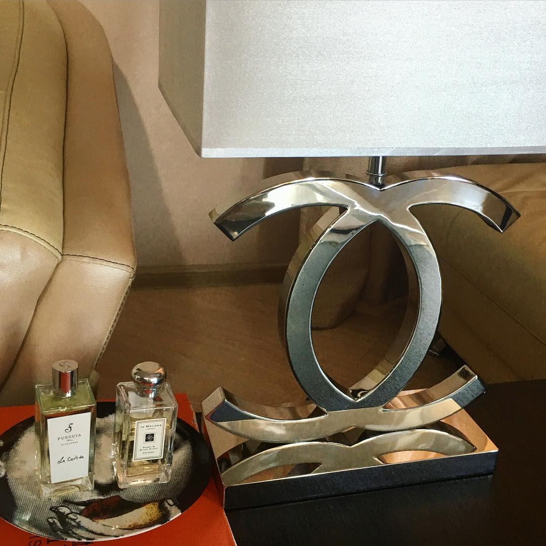 Lampe de table | Acier inoxydable, Design rectiligne 7