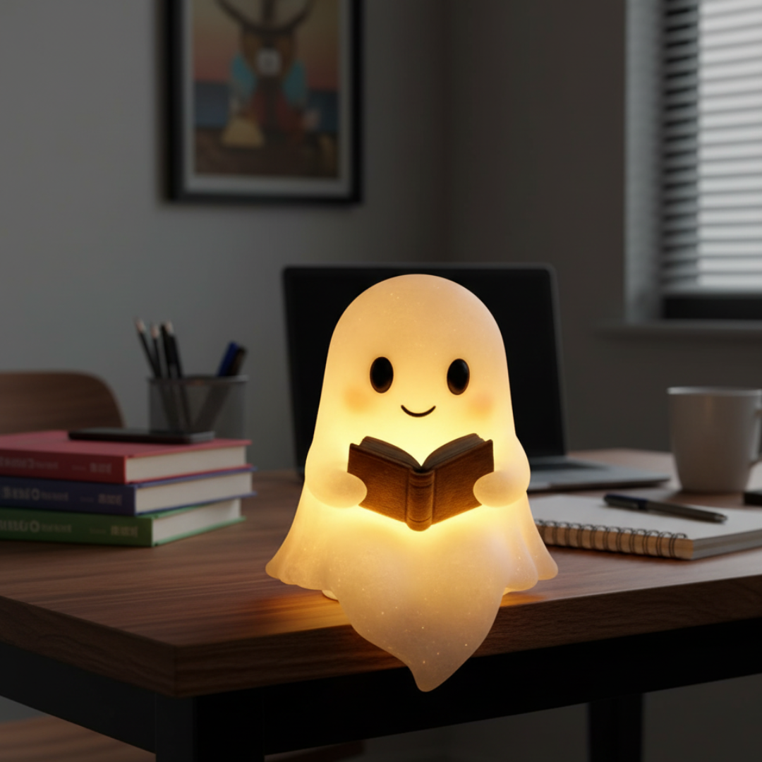 Lampe fantôme décorative | Lumière douce, design artisanal 0