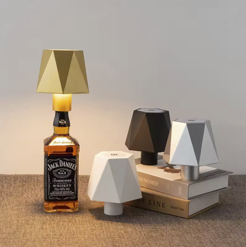 LumaGlow Lampe LED Sans Fil, Dimmable, Lumière Chaude, Intérieur