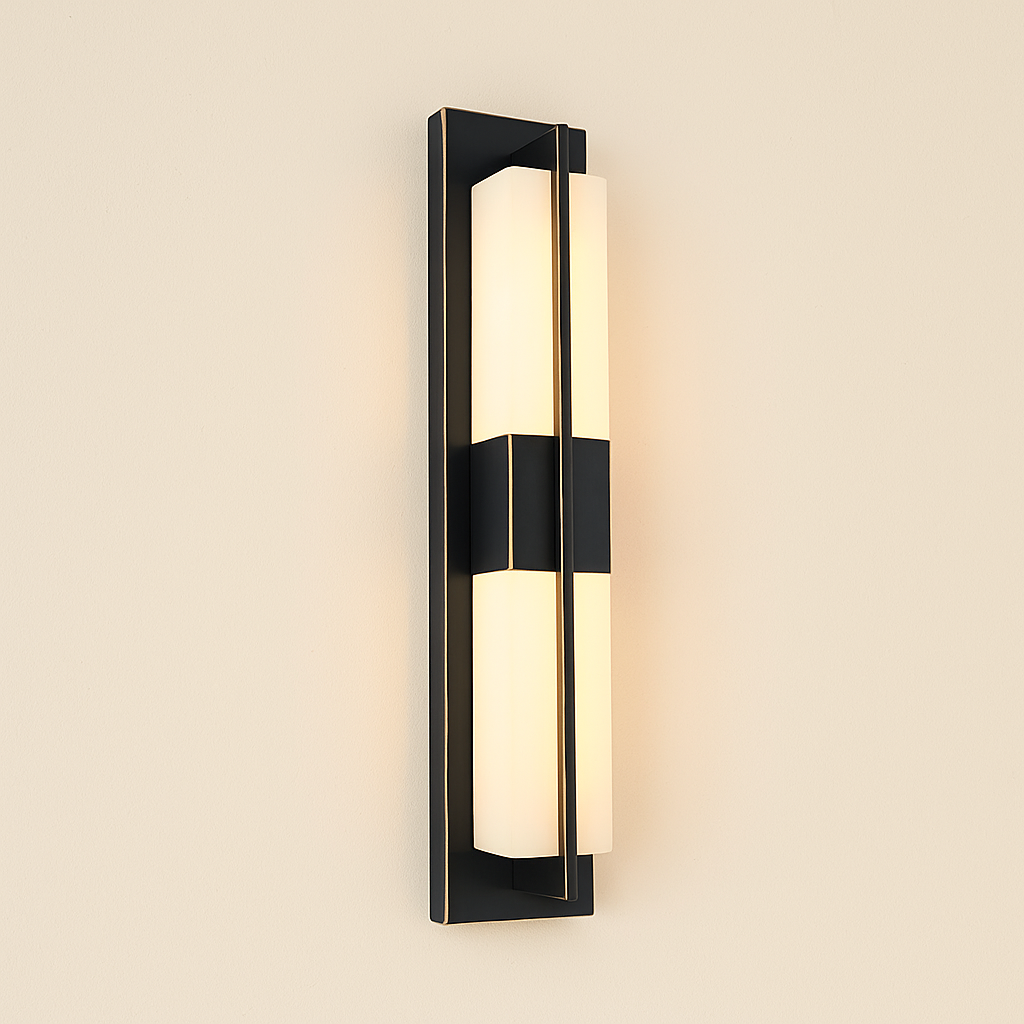 Luminaire Vertical | Construction Étanche, Design Contemporain 0