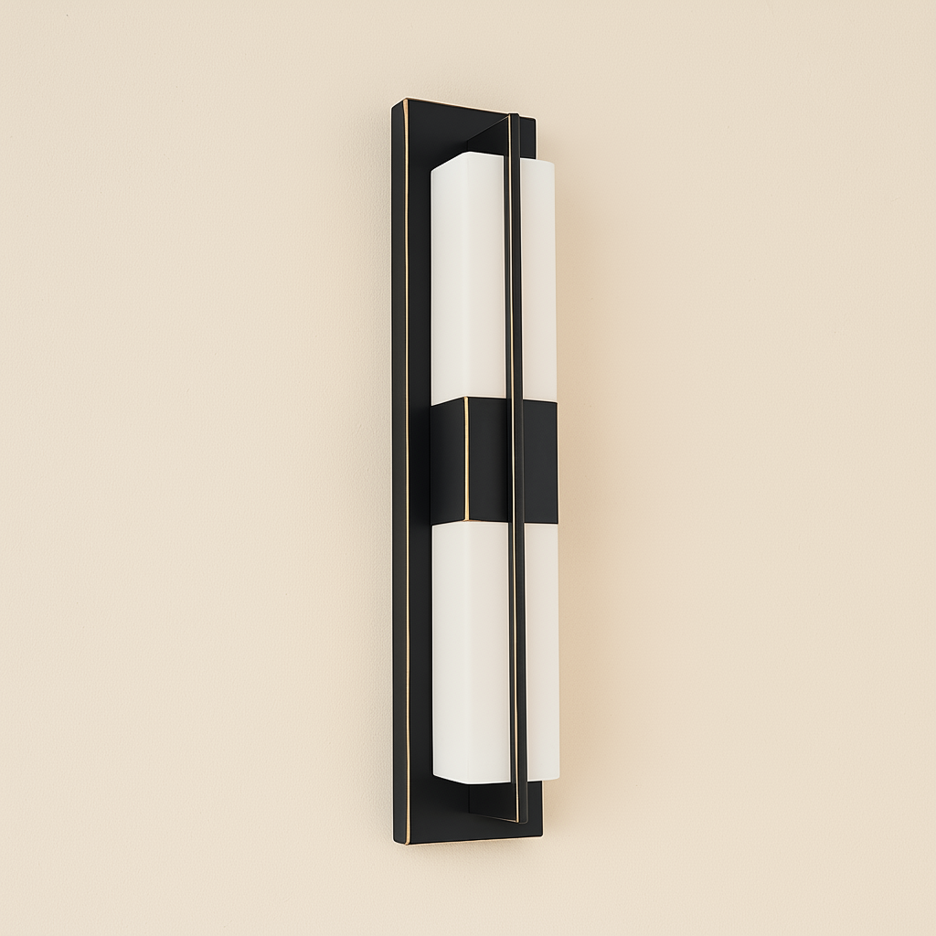 Luminaire Vertical | Construction Étanche, Design Contemporain 1