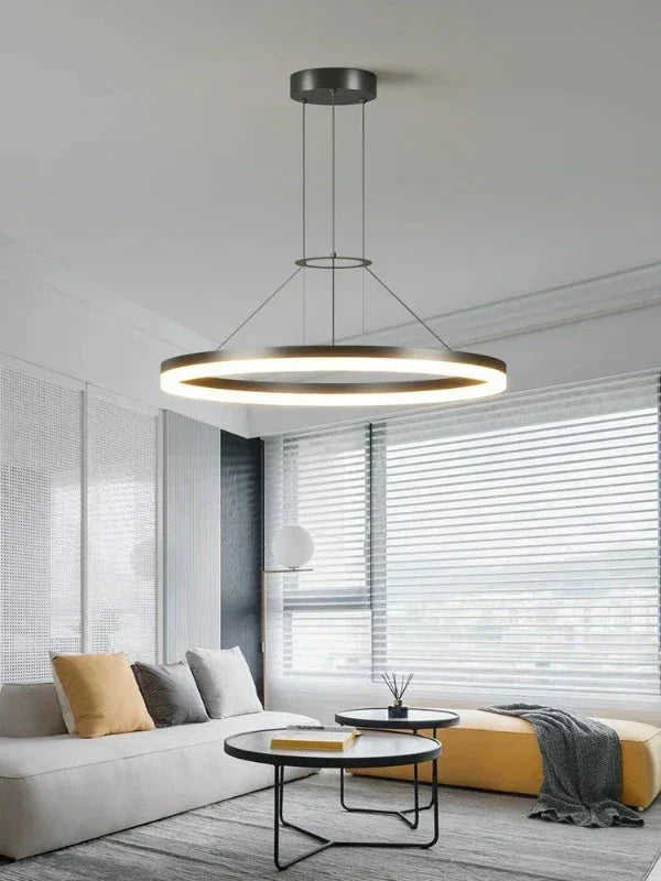GlimmerGlow - Suspension Moderne – Design Épuré pour Salon et Salle à Manger