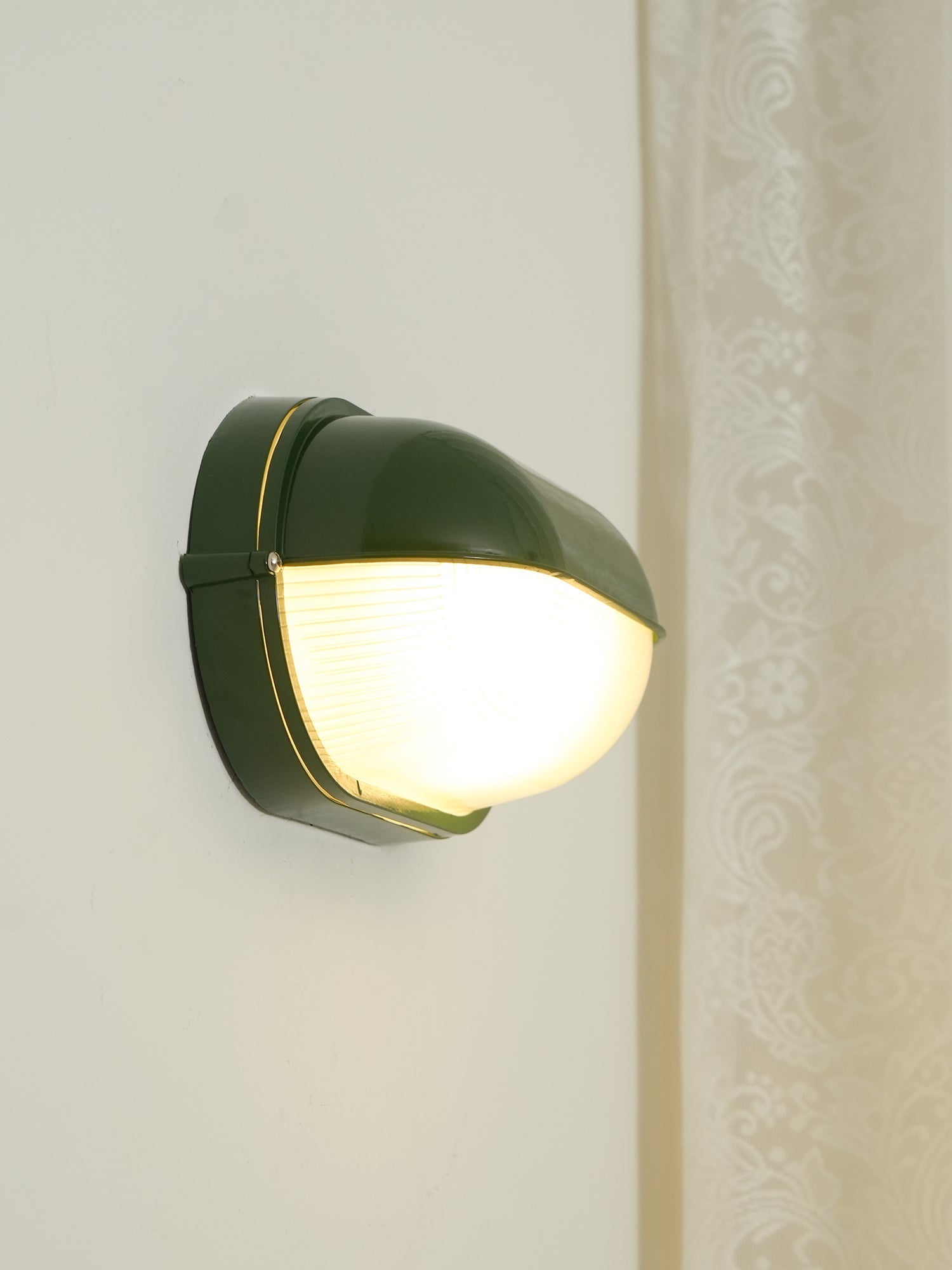 Éclairage mural extérieur vintage en aluminium résistant pour jardin terrasse façade