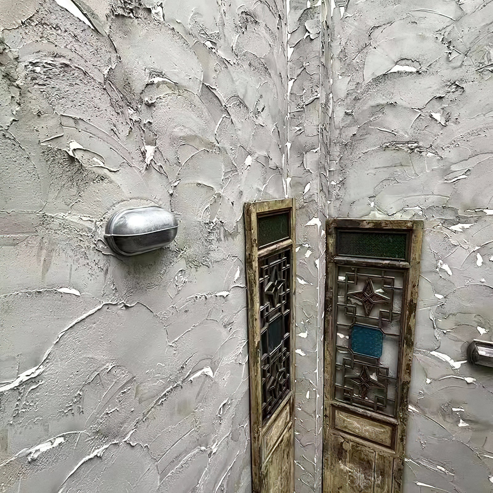 Éclairage mural extérieur vintage en aluminium résistant pour jardin terrasse façade