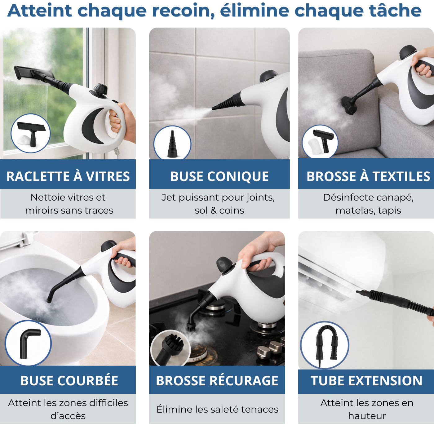 Nettoyeur Vapeur | Écologique, Efficace et Pratique 2