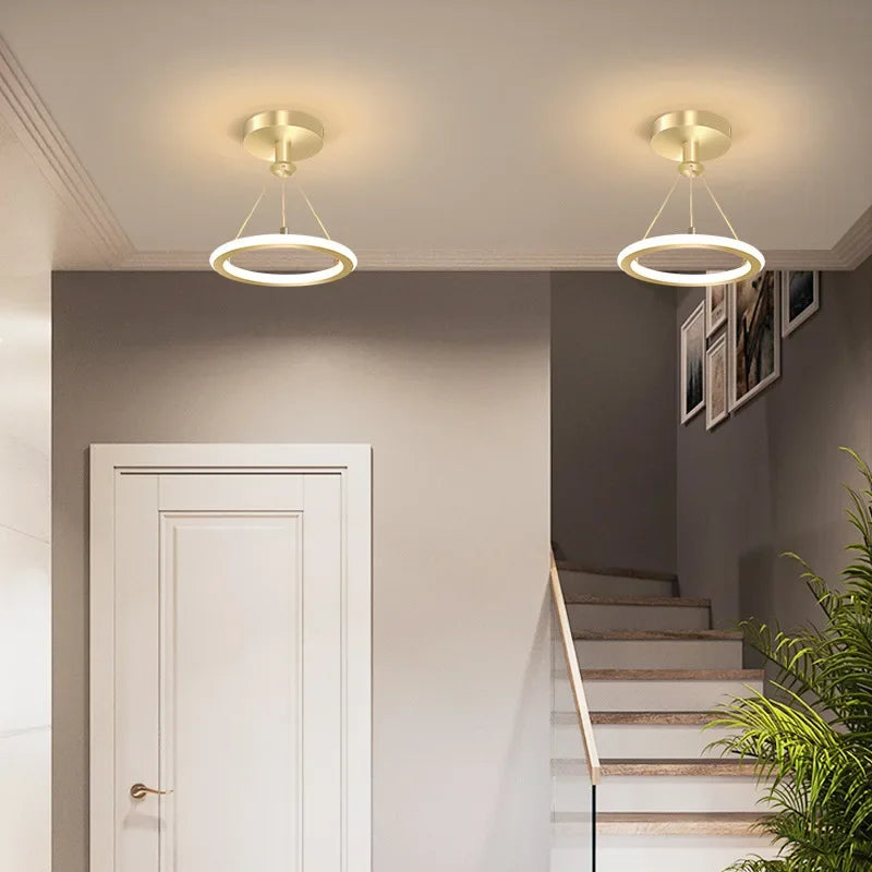 Virela – Applique LED Moderne Entrée Intérieur Noir