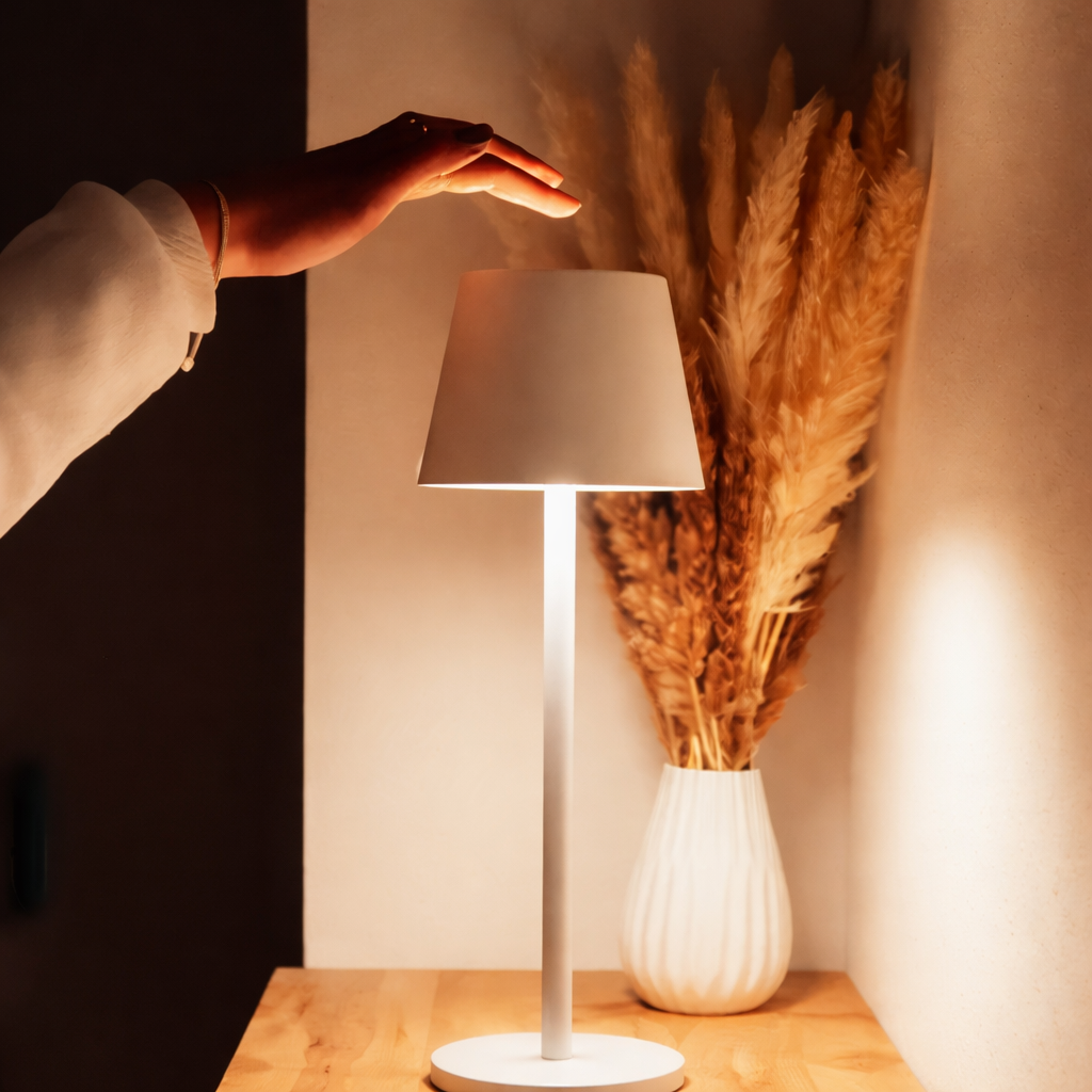 Nordluma – Lampe LED Sans Fil avec Intensité Réglable pour Table