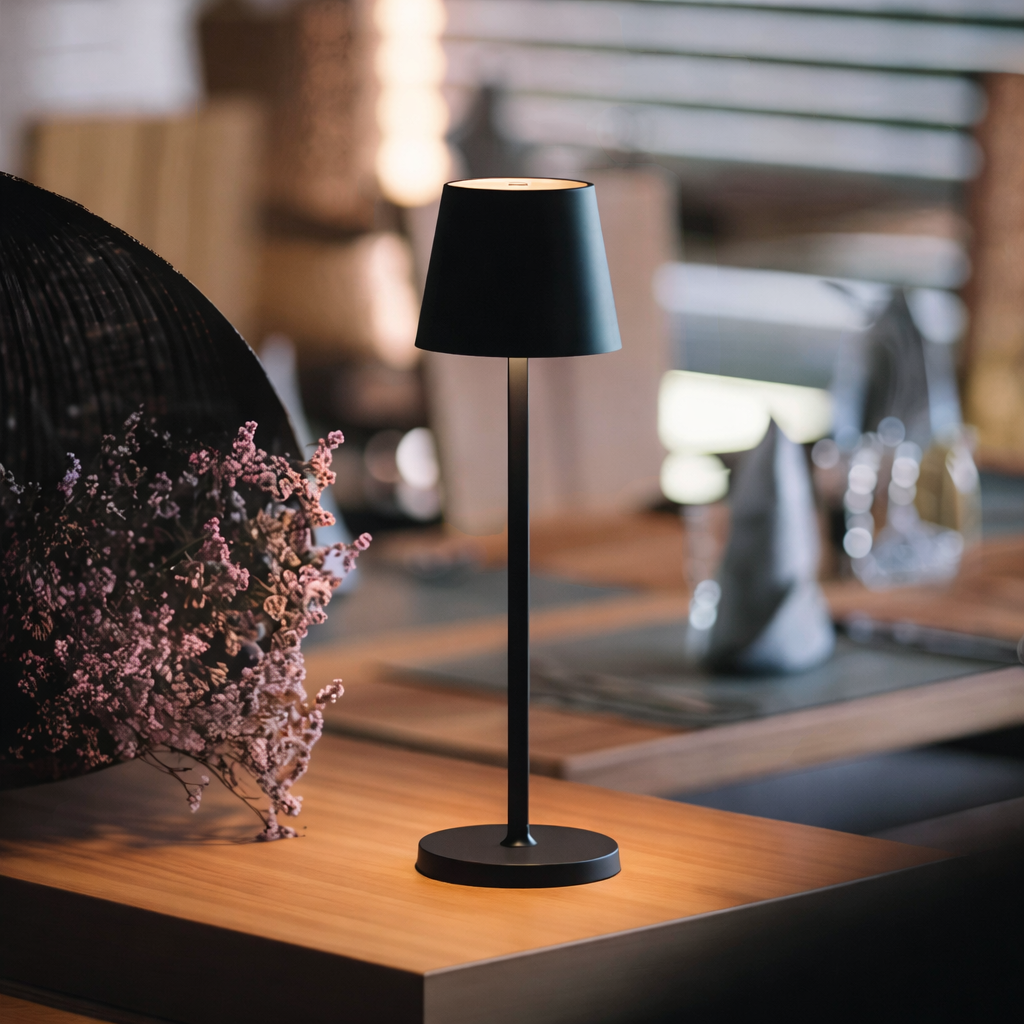 Nordluma – Lampe LED Sans Fil avec Intensité Réglable pour Table