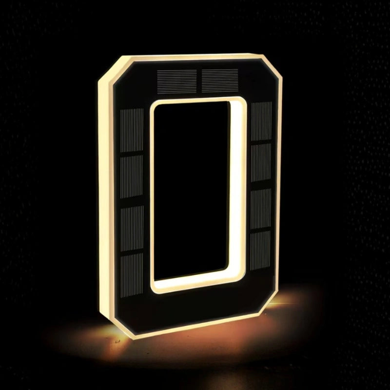 Numéro de maison solaire | Éclairage automatique, Boîtier IP44 13