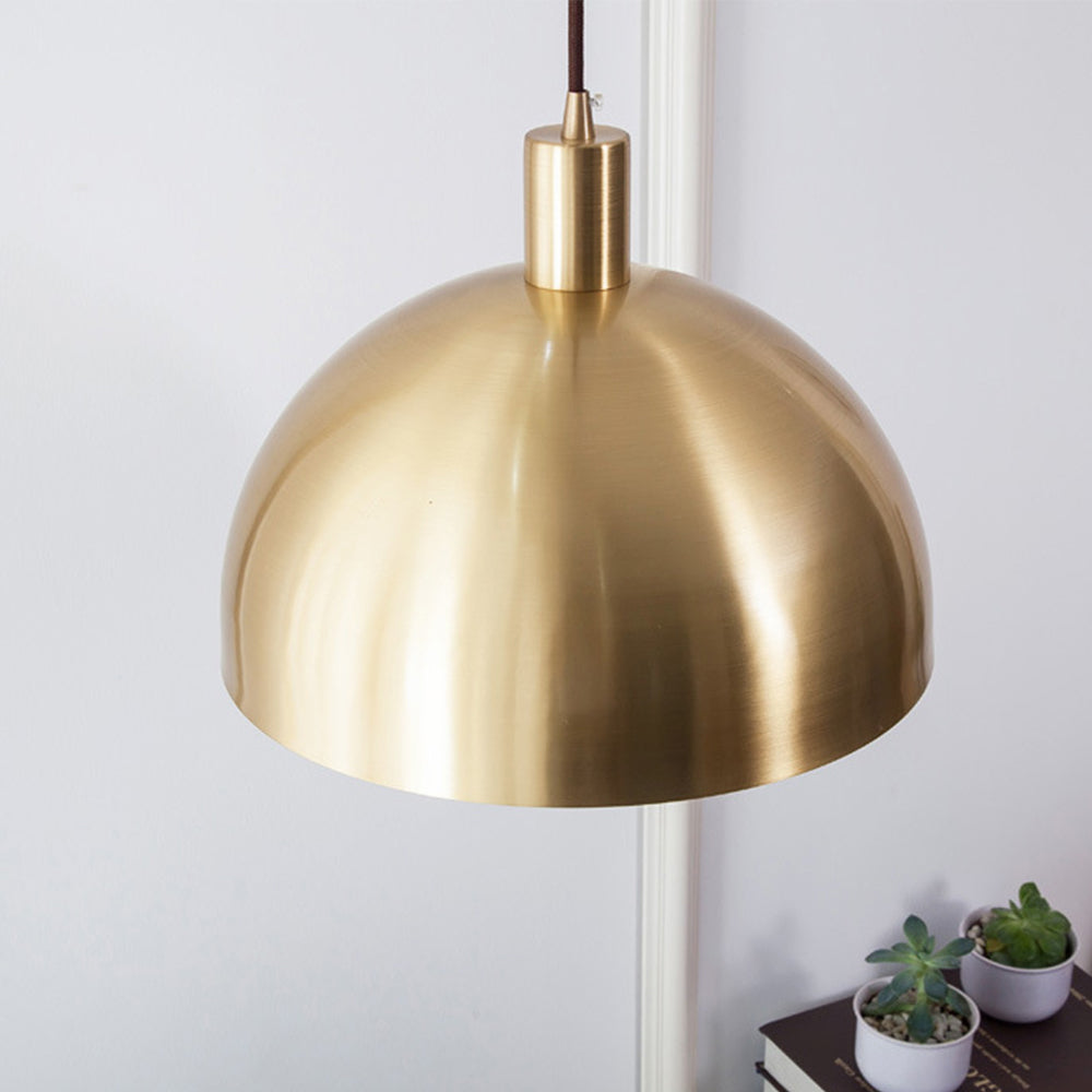 Luminara – Suspension LED Classique Laiton Doré Salon