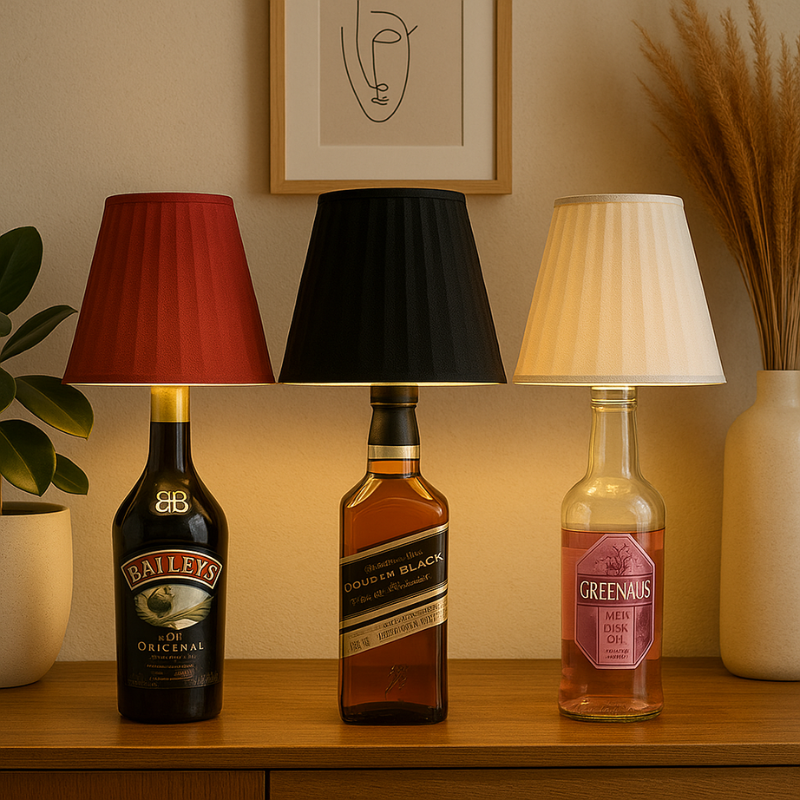 Lampe Bouteille LumiBottle Pro LED Sans Fil Dimmable Blanc Chaud
