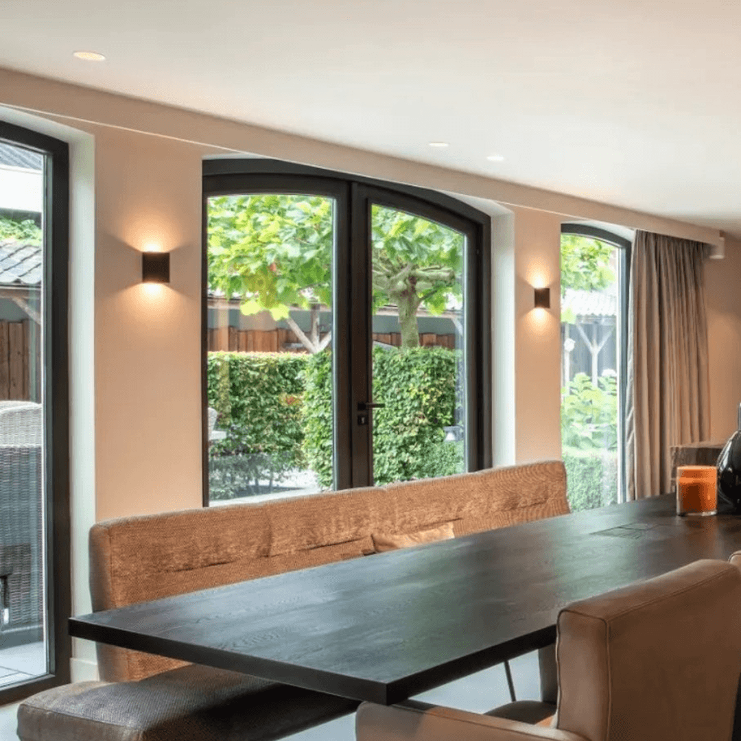 ShadowBeam – Applique murale extérieure réglable, étanche, noir
