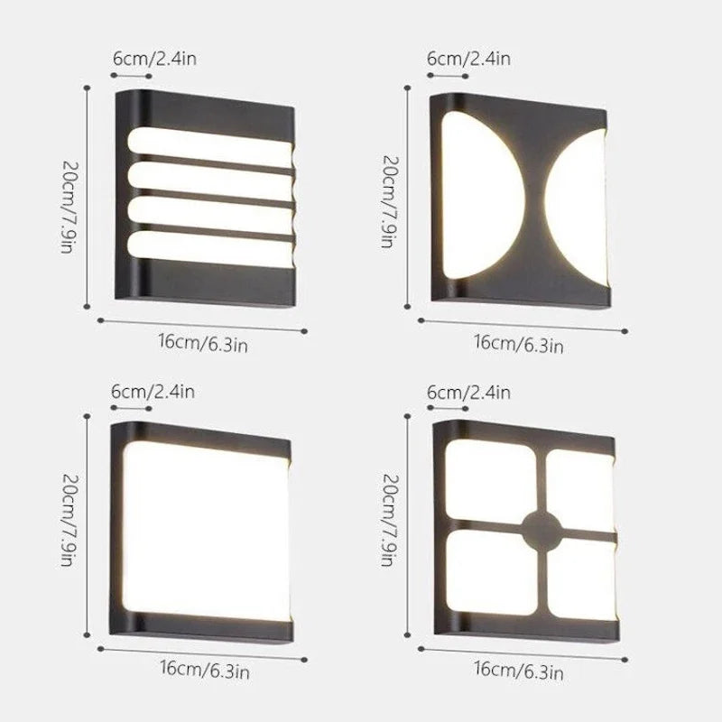 Lampe LED Étanche pour Jardin Terrasse et Extérieur HydraLumen