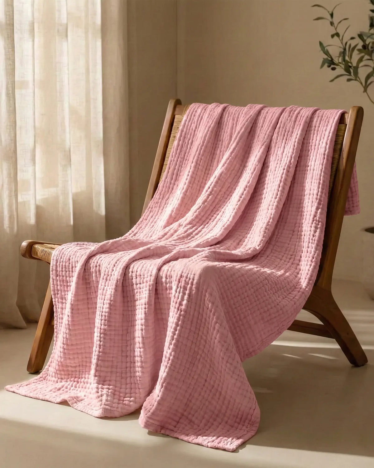 La couverture en mousseline - 100% coton mousseline (B1G1)