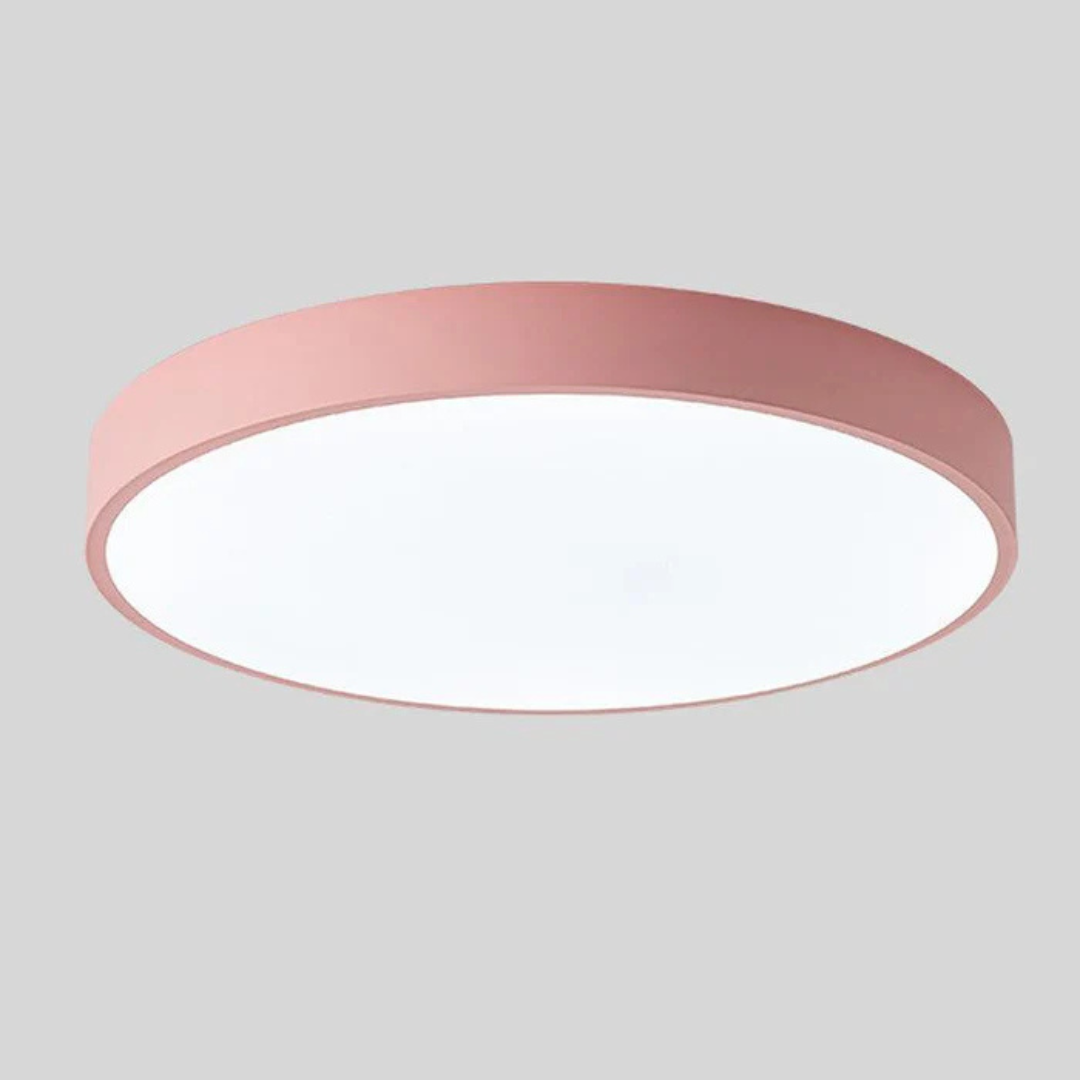 Plafonnier LED en Bois | Design Scandinave, Diffuseur Acrylique 19