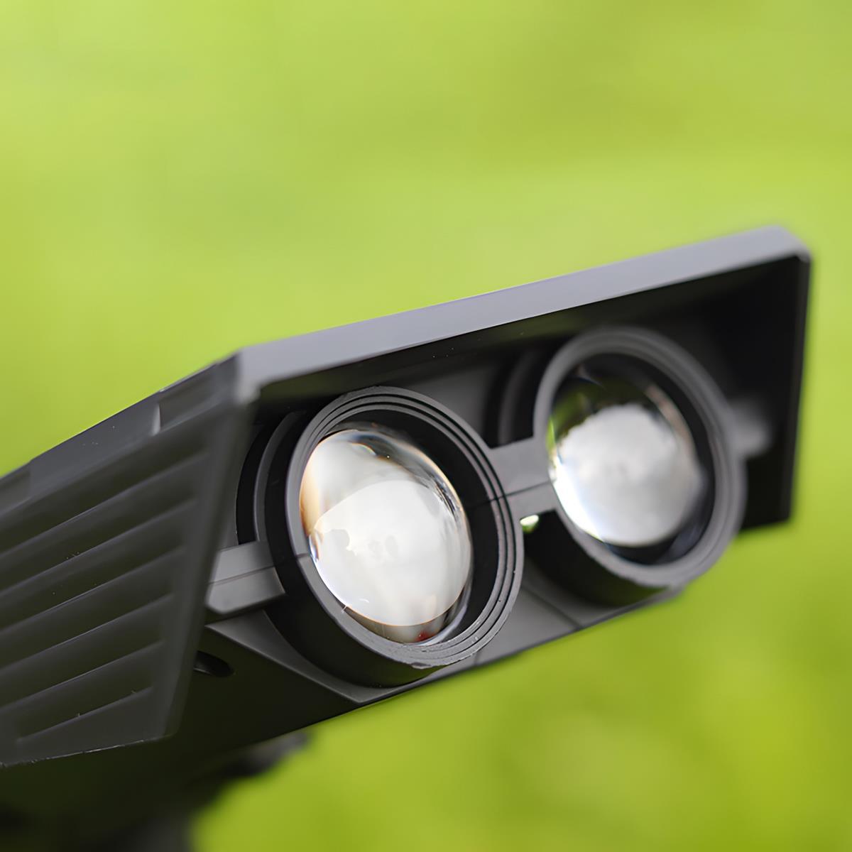 Projecteur Solaire LED | Zoom Réglable, Résistant aux Intempéries 8
