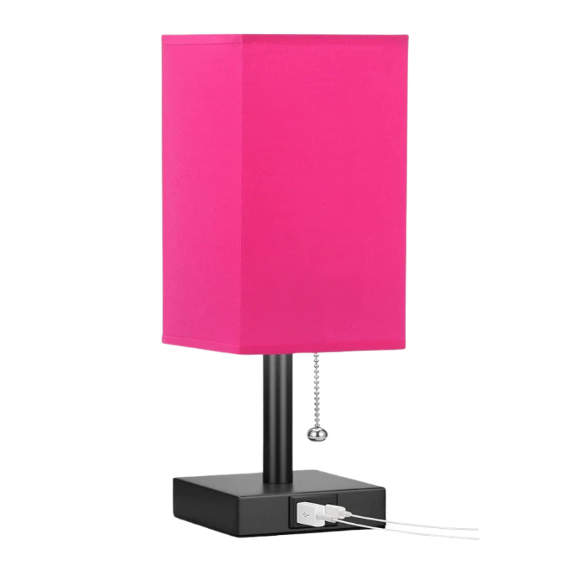 FlexiLamp – Lampe de table dimmable avec 3 températures de couleur et ports USB de recharge