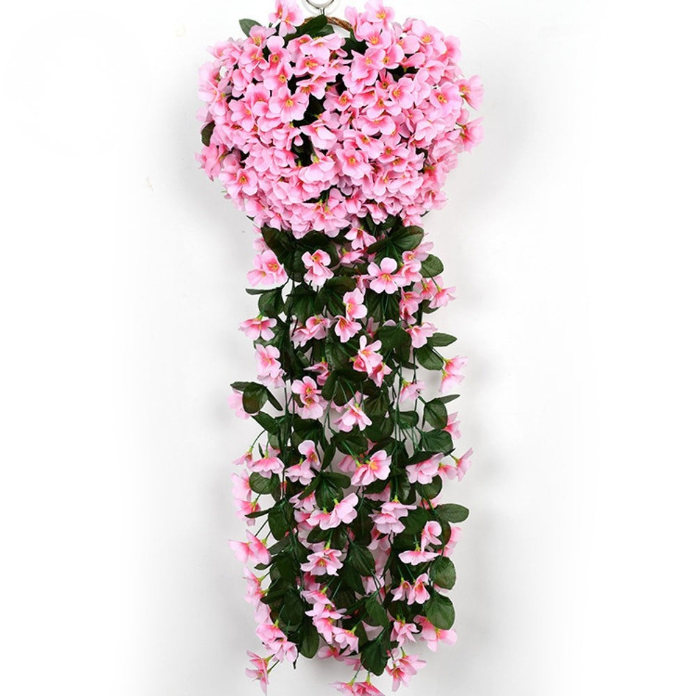 Fleurs d’Orchidée Artificielles | Guirlande Suspendue, Décoration Florale pour Maison et Événements