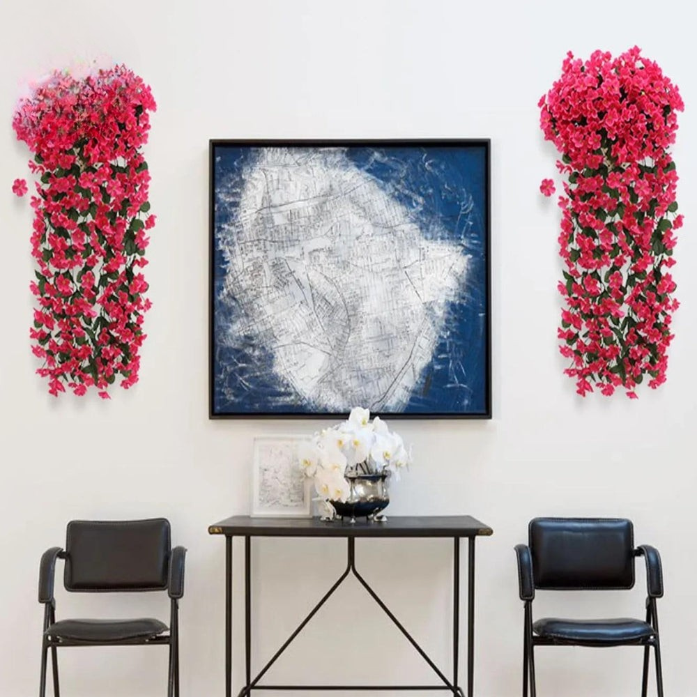 Fleurs d’Orchidée Artificielles | Guirlande Suspendue, Décoration Florale pour Maison et Événements