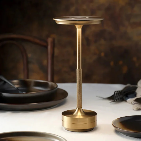 Glimmera – Lampe de Table Sans Fil Rechargeable à Luminosité Réglable