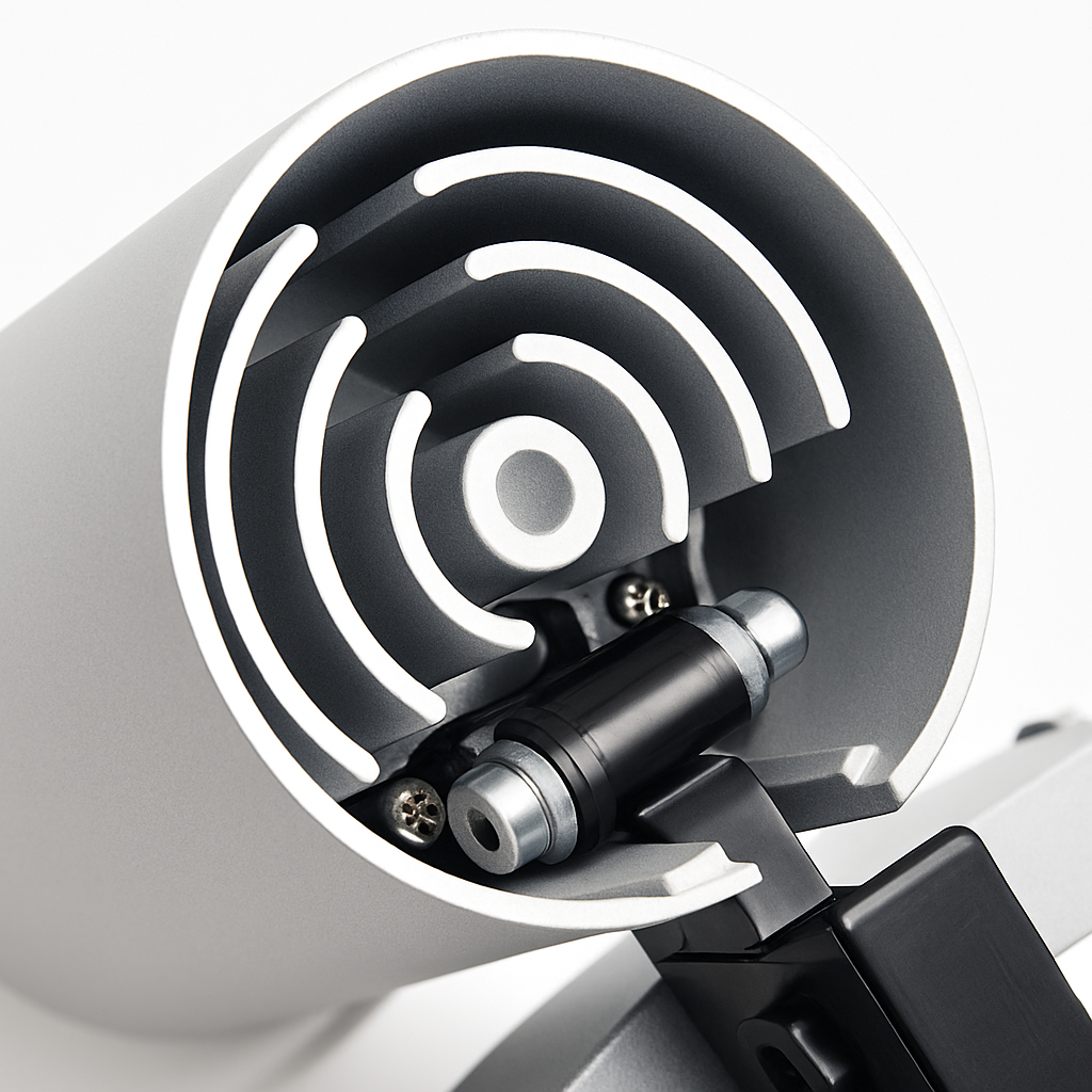 Spot LED Orientable | Design Nordique, Métal Blanc ou Noir 5