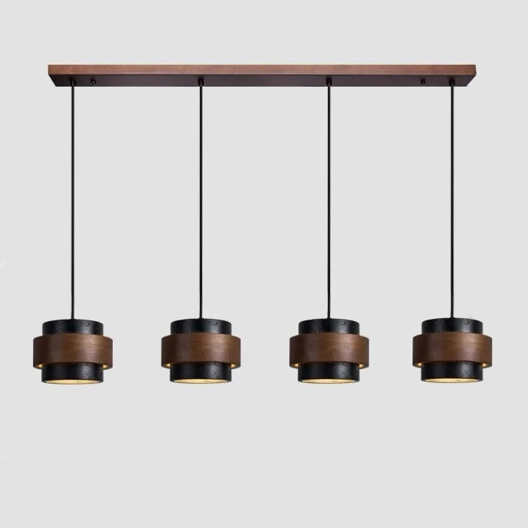 Suspension Cylindrique | Travertin Naturel, Design Épuré 14