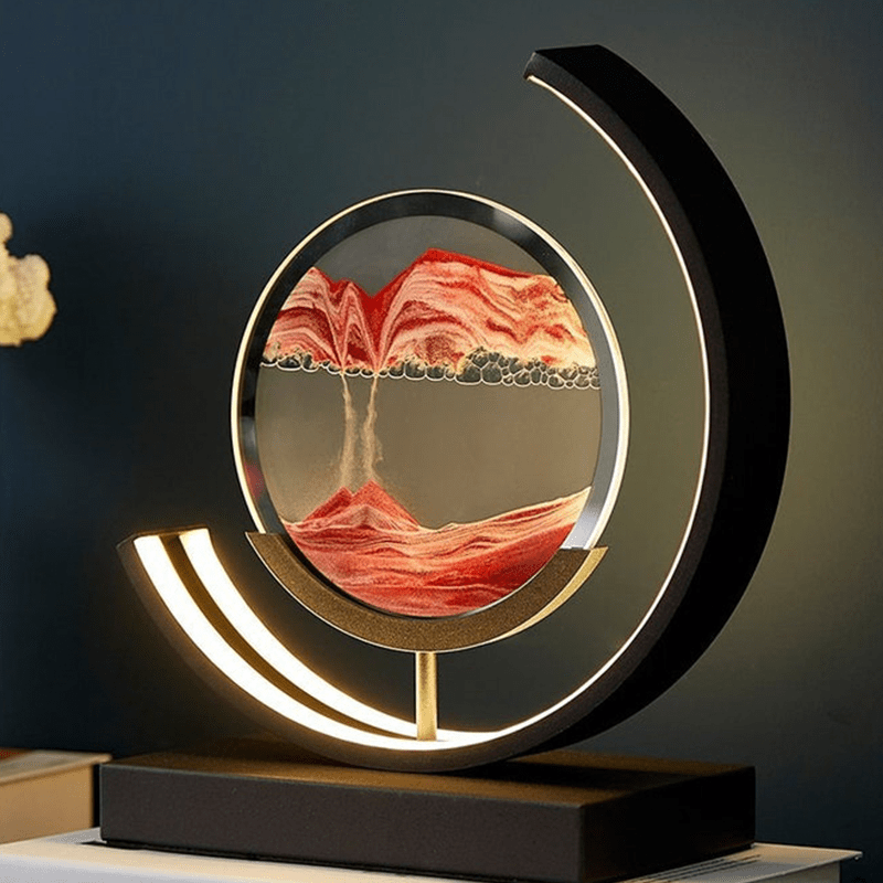 Soléna – Lampe de Table LED Dorée à Toucher pour Salon