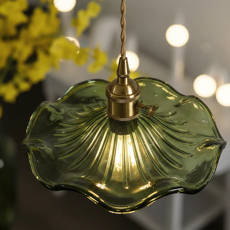 Tropical Bloom I Suspension Lumineuse