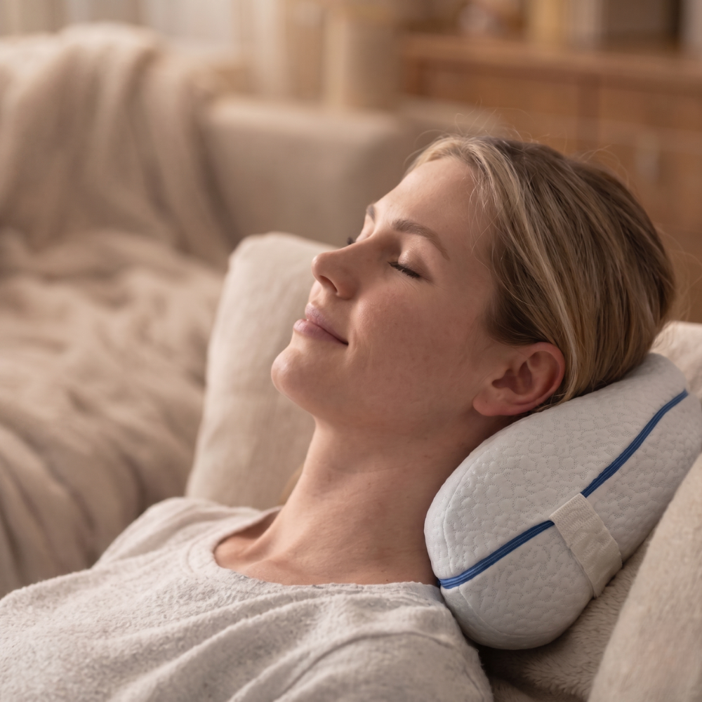 Coussin pour genoux pour dormeurs sur le côté | Coussin de soutien des jambes pour l’alignement pendant le sommeil