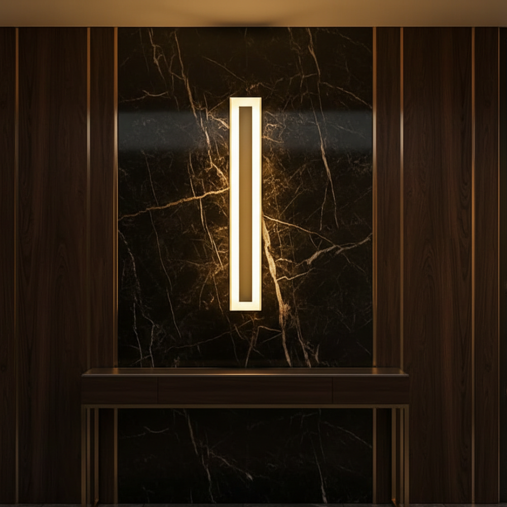 Applique murale LED extérieur minimaliste étanche IP65 éclairage mural façade terrasse design moderne