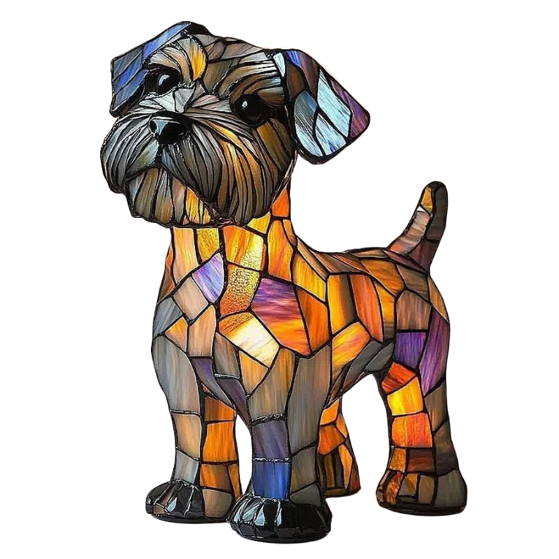 Lampe LED Fido Terrier, style charmant, intérieur et décoration