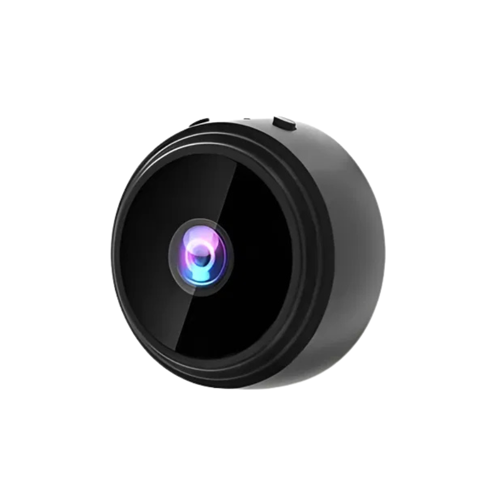 Mini Caméra WiFi 1080P HD | Caméra sans fil magnétique pour intérieur avec vision nocturne et détection de mouvement