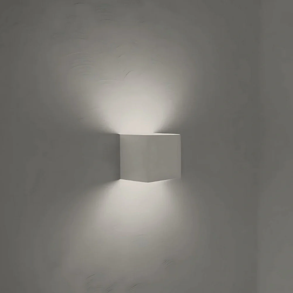 Applique murale LED blanc chaud pour extérieur jardin étanche design moderne décorative et autonome