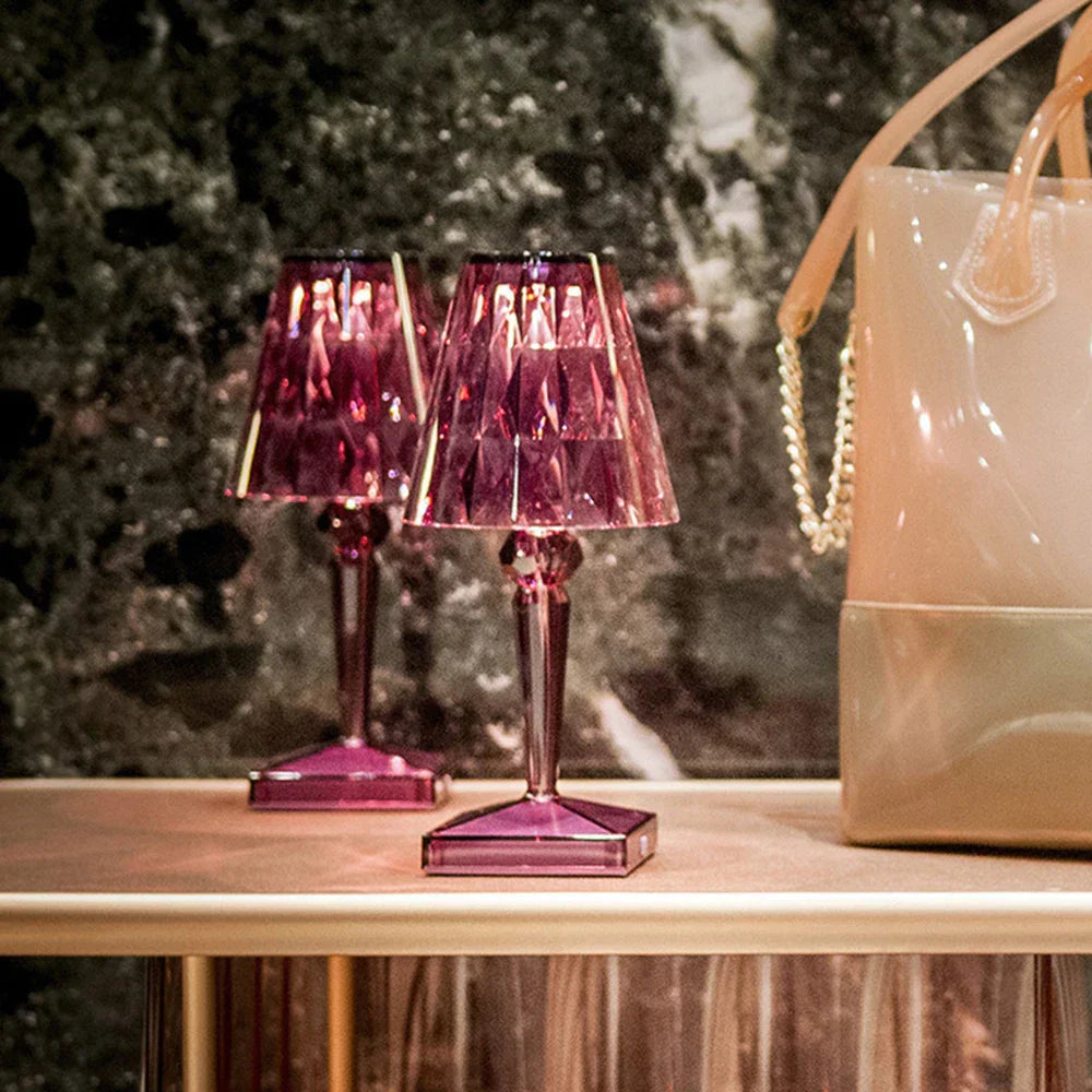 CrystalAura – Lampe de table LED