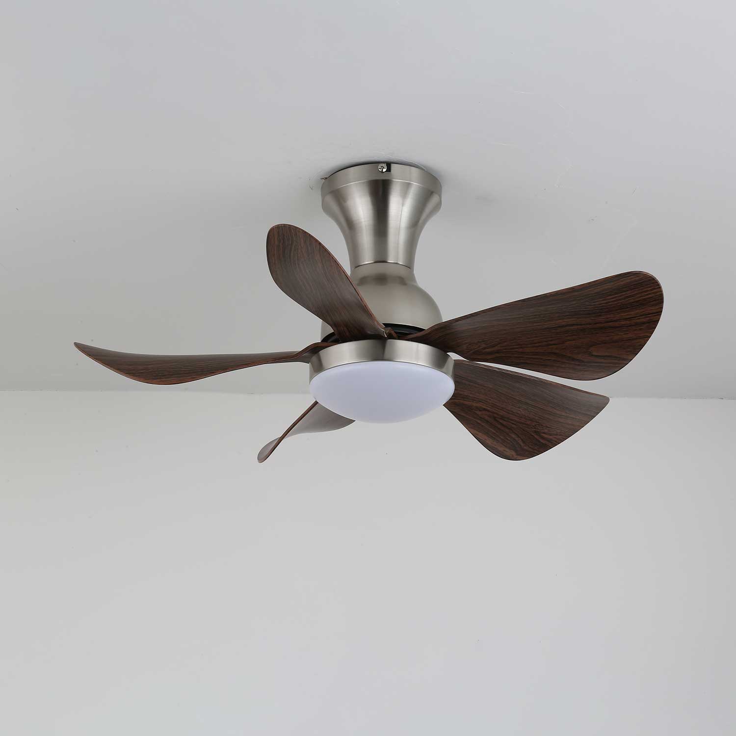 Ventilateur Plafond | Pales En Bois, Lumière LED Intégrée 3
