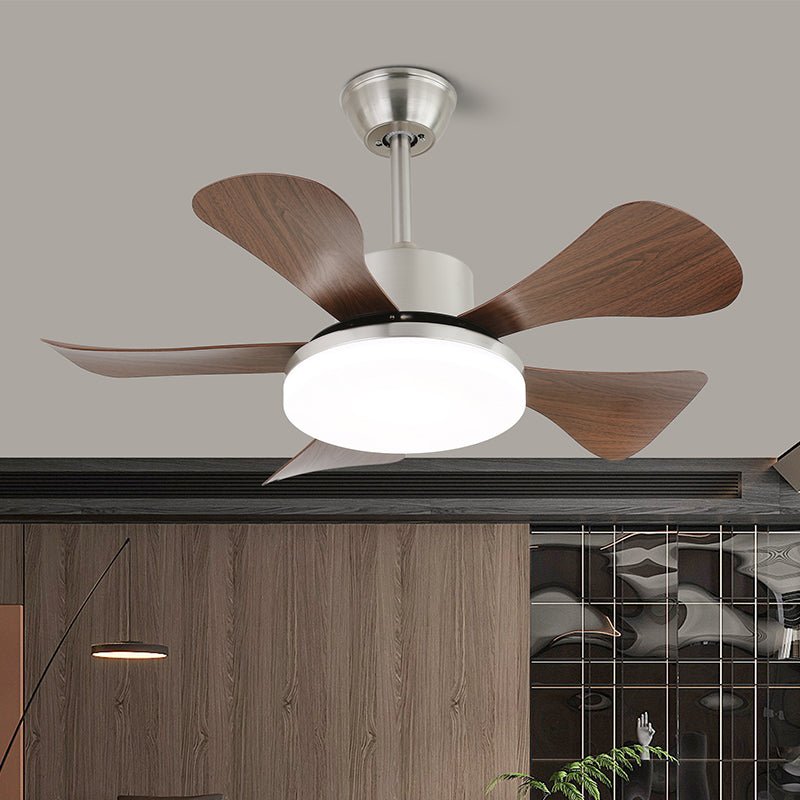 Ventilateur de Plafond | Pales en Bois, Lumière LED Intégrée 2