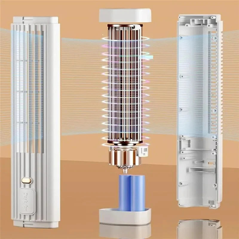 Ventilateur colonne USB rechargeable – Mini climatiseur portable silencieux