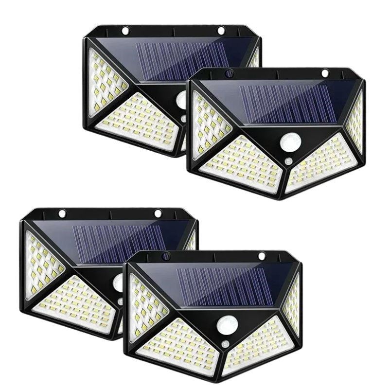 SolarFlare – Lampe d’Extérieur Solaire Étanche avec Capteur