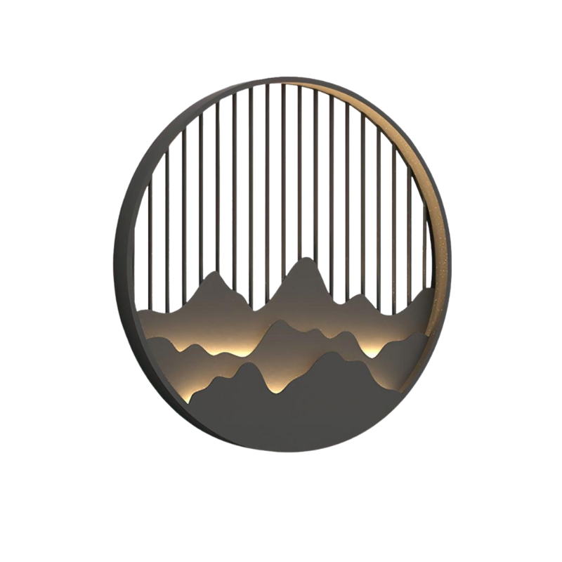 ZenithBeam – Lampe Mural LED pour Extérieur Moderne