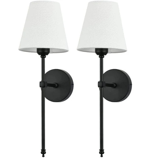 LumiTwins I Set de Lampes Murales LED Sans Fil avec Télécommande