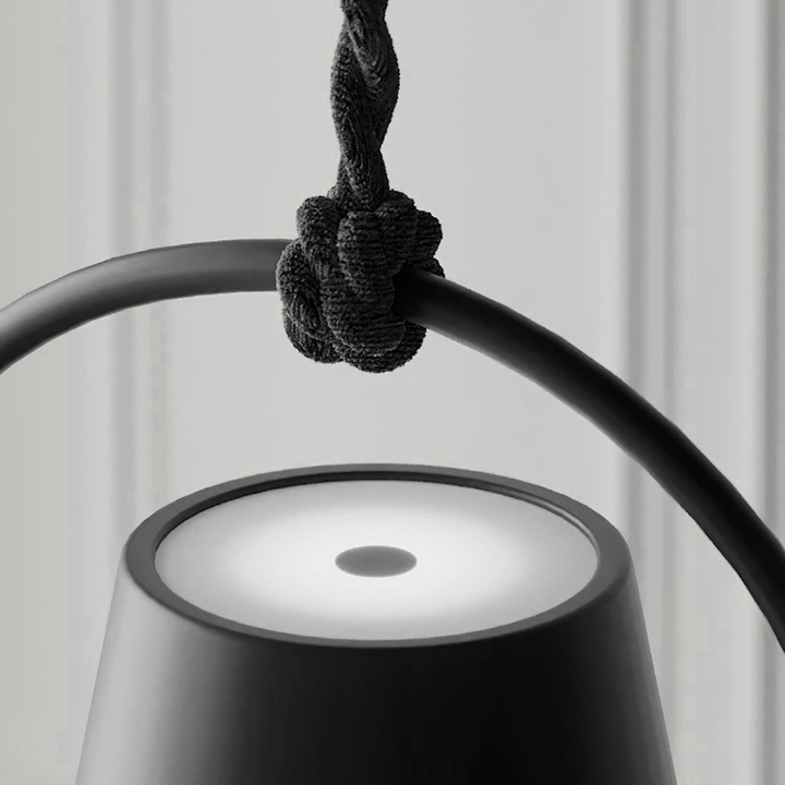 Luminara – Suspension Moderne, Design Minimaliste, Salon, Noir