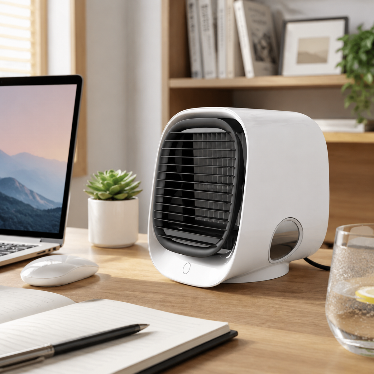 Climatiseur Portable Compact USB Rafraîchissement Personnel