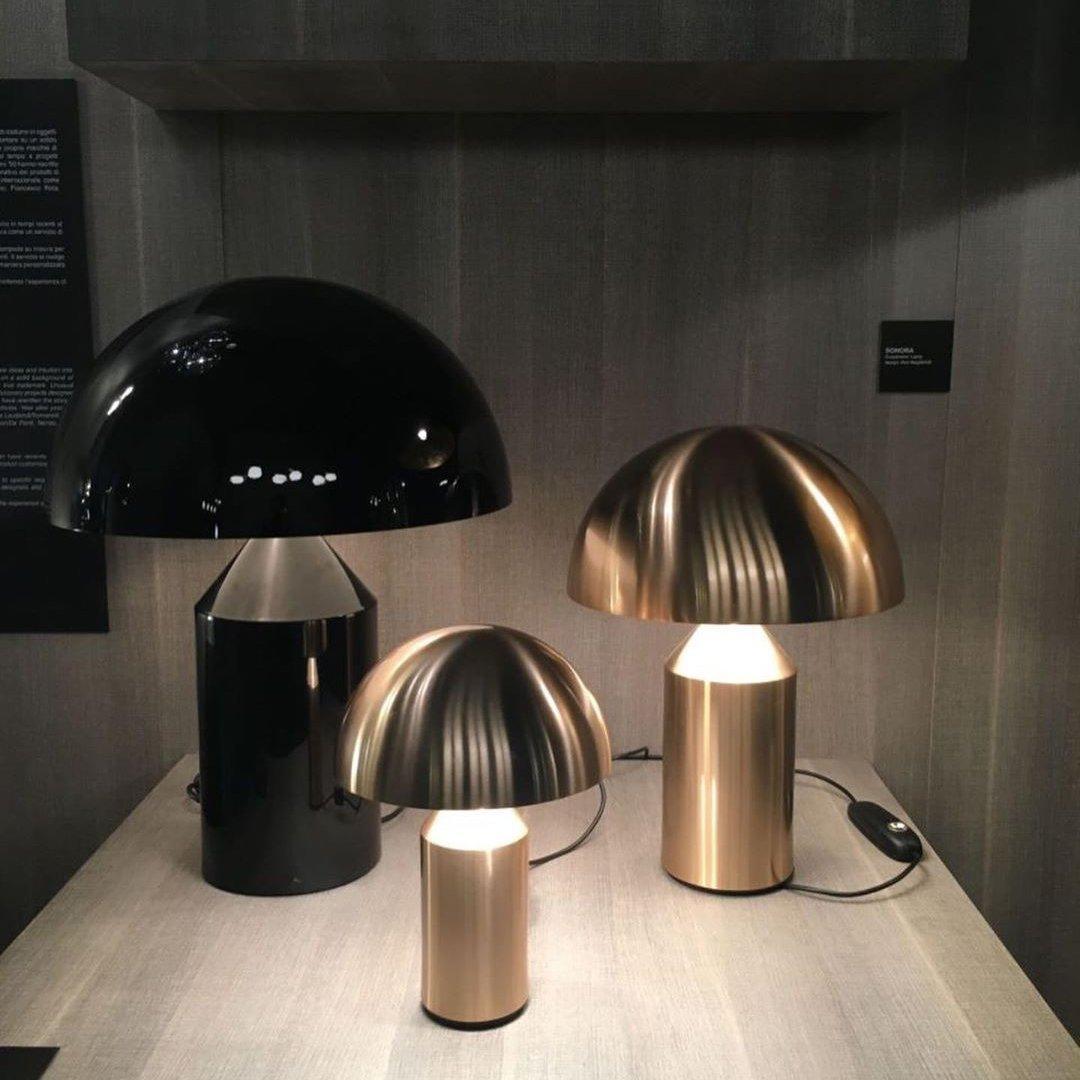 LunaShine – Lampe de table métallique réglable pour intérieur moderne