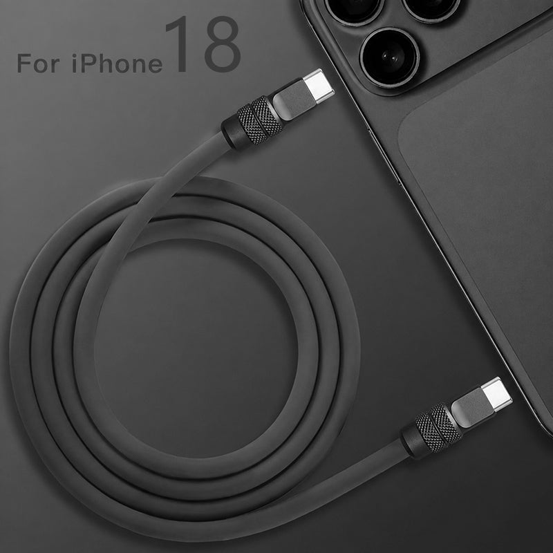 Câble de Charge Rapide Anodisé 240W Chubby 18 pour iPhone 18