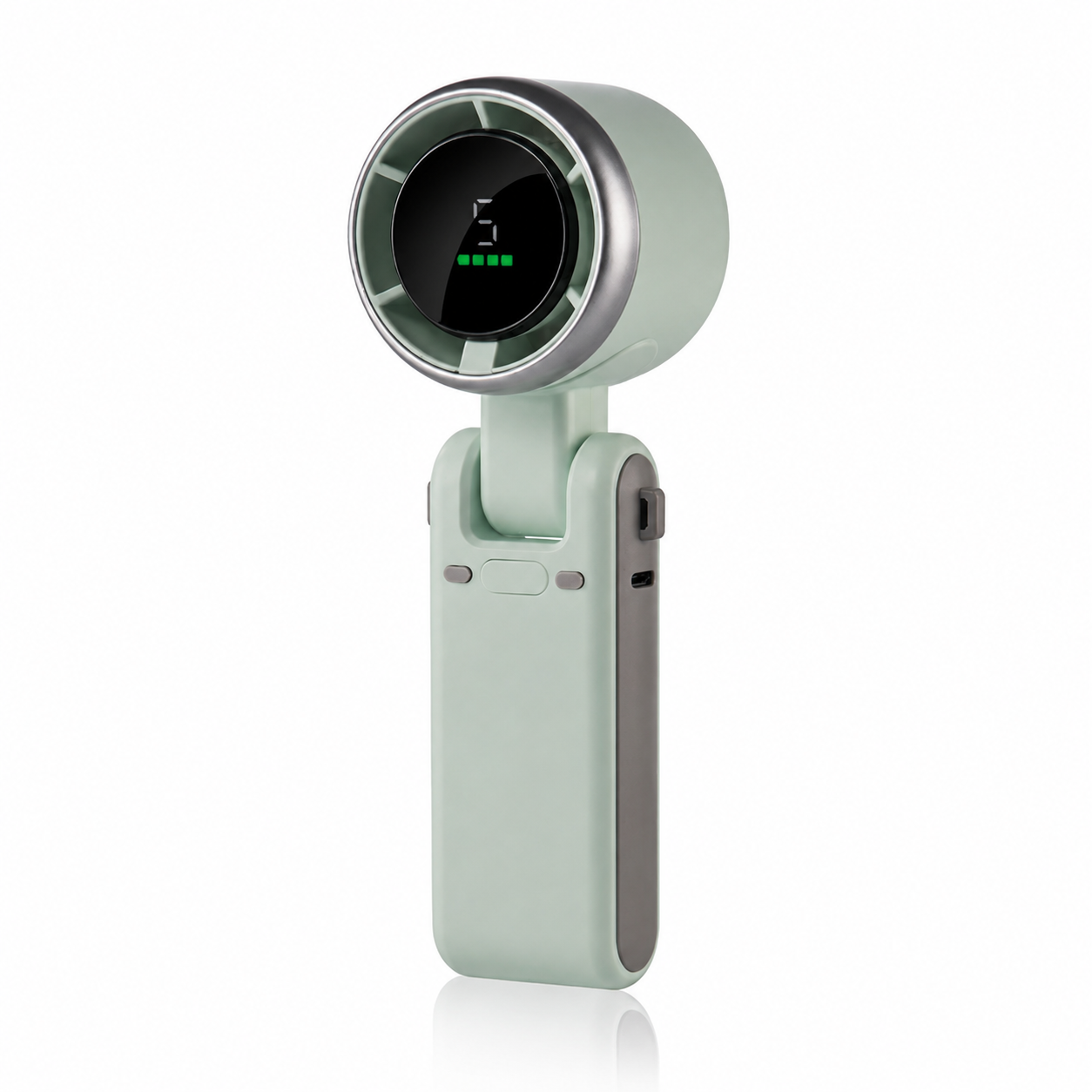 Ventilateur Portable | Ventilateur USB 3-en-1 avec Écran Numérique et Angle Réglable