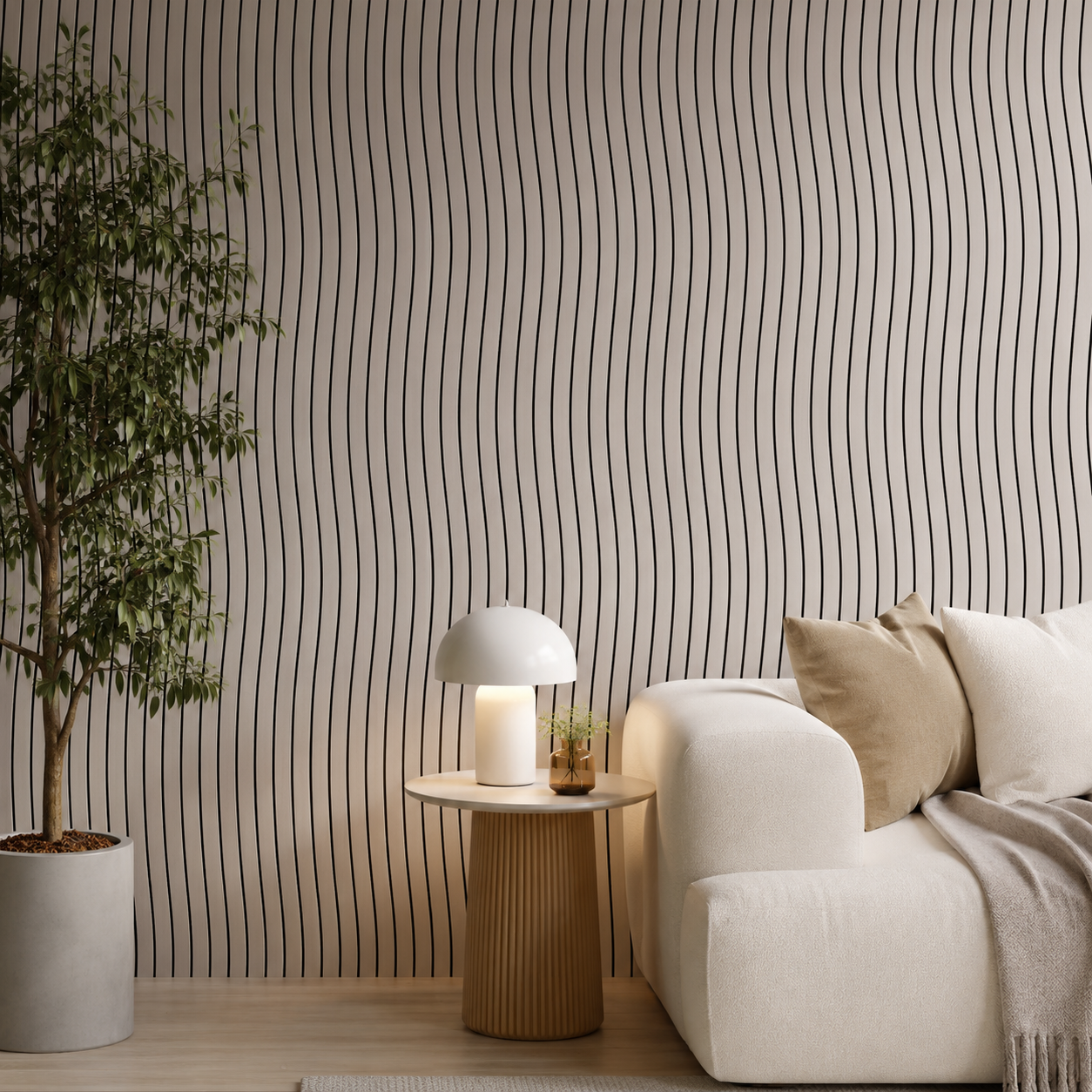 Autocollant Mural Effet Bois 3D IXPE 299,97 × 39,88 cm – Auto-adhésif, Découpable, Texture Relief