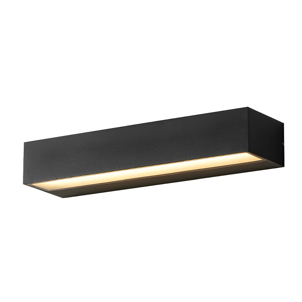Applique murale LED blanc chaud extérieur IP65 aluminium design moderne étanche pour façade
