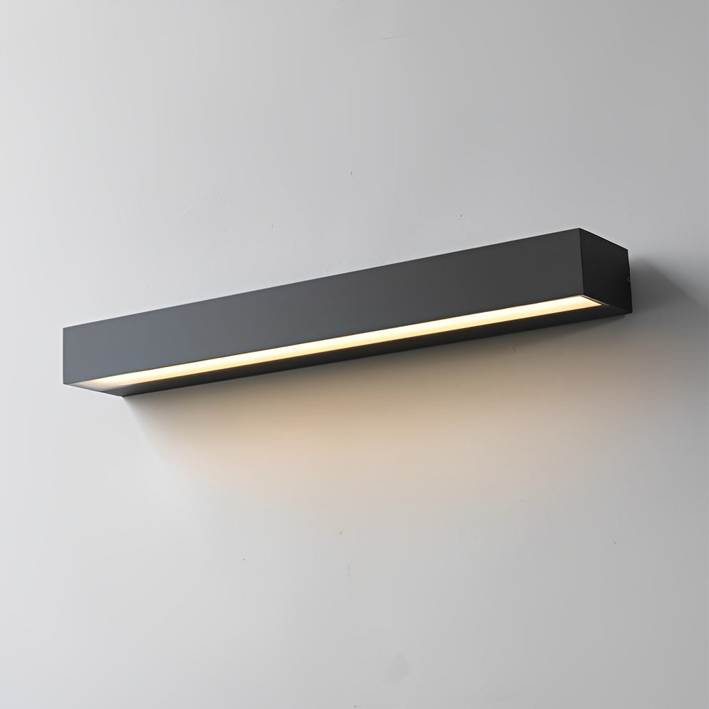 Applique murale LED blanc chaud extérieur IP65 aluminium design moderne étanche pour façade