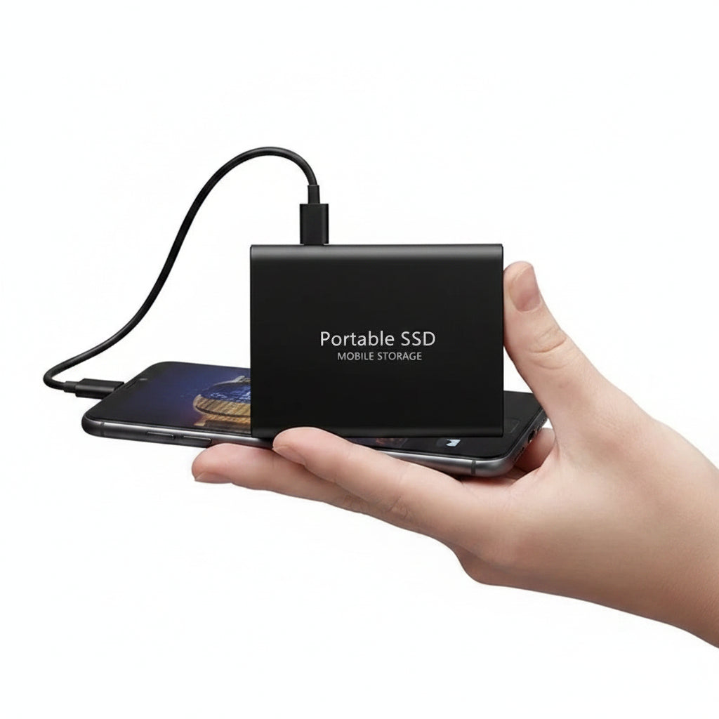 Disque Dur Externe SSD Portable Stockage USB Haute Vitesse 128 To