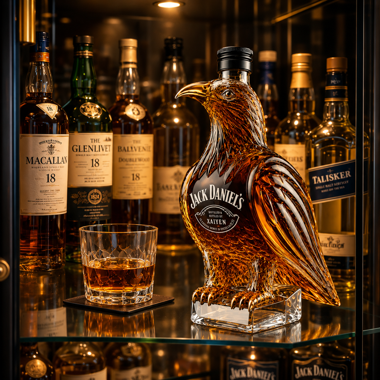 Bouteille de Whisky | Édition Aquila, Design Aig